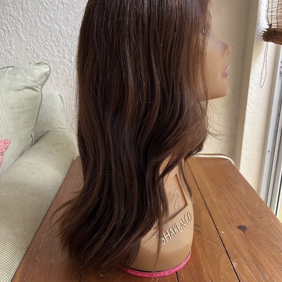 Gardeaux Wig Hair Gardeaux Wigs Deluxe Lace Top Lace Front Human Hair Wig Mediumsmall Cap